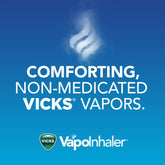 Vicks Vapo Inhaler, Soothing Non-Medicated Vapor Inhaler with Menthol Scent, 2 Count